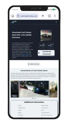 download carx street mod apk 1